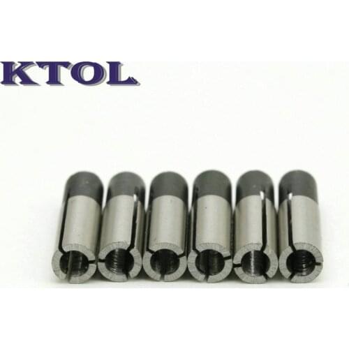 10pc High Precision Adapter Collet Chuck CNC Router Bit Milling Cutter Tool Holder 6.35mm Change to 3.175/4mm Lathe Accessories