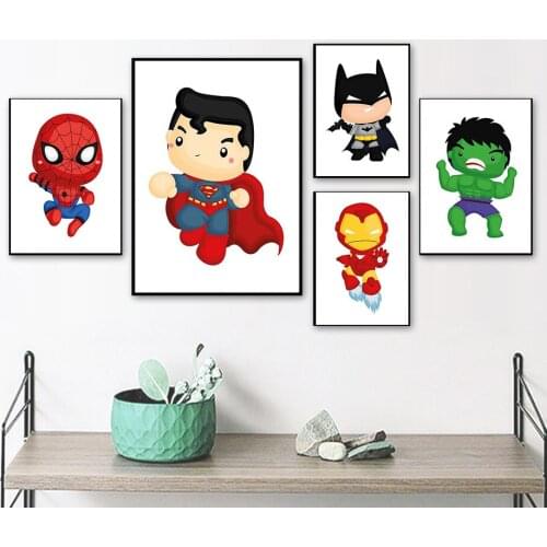 5d Full Drill Diamond Painting Disney Batman Iron Man Spiderman Superman Hulk Diamond Mosaic Embroidery Cross Stitch Home Decor
