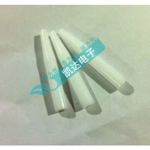 Free Shipping 50Pcs 6x25mm Point Ended PCB Test Fixture Parts Plate POM Pressure Bar Black