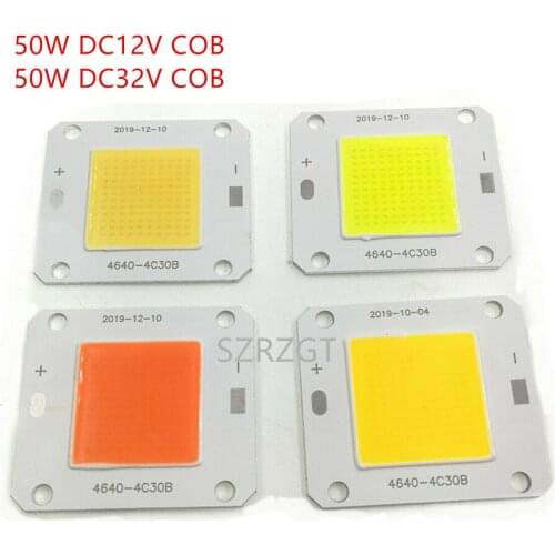 DC12V 50W Cool white LED COB chip Integrated Smart IC Driver High Power 12V cob