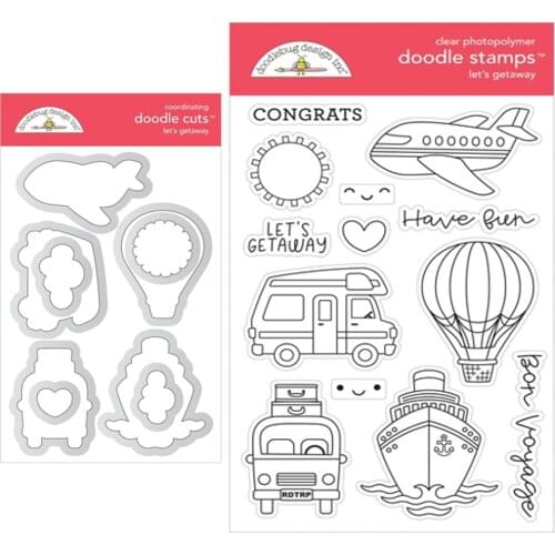 Sirius Travel tool Metal Cutting Dies and stamps Template for DIY Scrapbooking Photo Album Embossing Decorative Cards new 2021