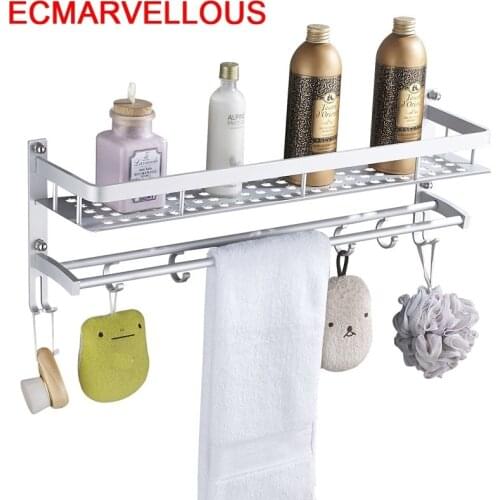 Estanteria Holder Porta Shampoo Mural Hair Dryer Badezimmer Etagere Banheiro Salle De Bain Shelf Shelves Bathroom Organizer