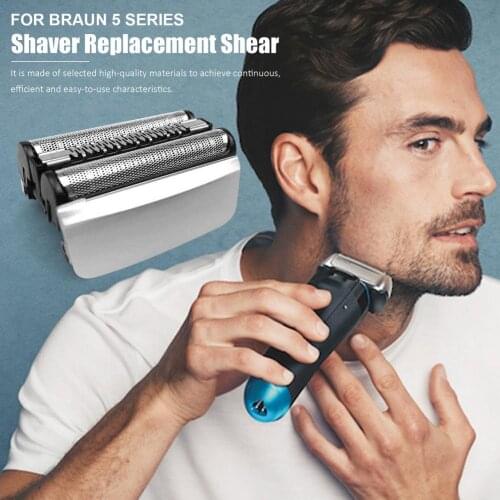 Shaver Head Electric Shaver Replacement Head Replace Shear For Braun Series 5 5020S 5030S 5040S 5050S 5070S 5090CC