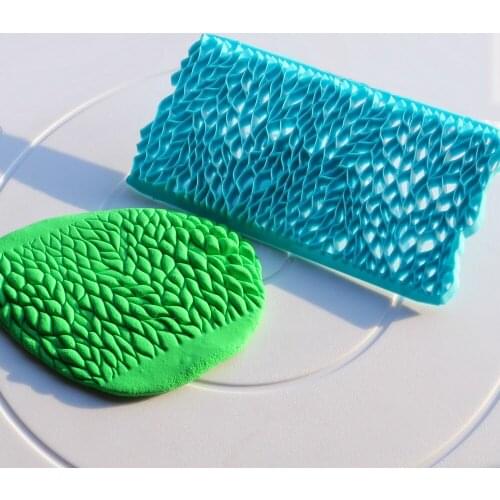 Mijiang Texture Design Plastic Cake Mold DIY Cake Decorating Tools Confeitaria Fondant Cookie Cutter Baking Kitchen Accessories