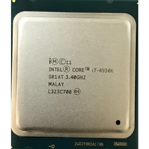 Intel i7-4930K i7 4930K CPU Processor 3.4G Six-Core LGA 2011 scrattered pieces free shipping