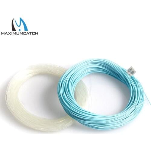 Maximumcatch 4-8WT Weight Forward Intermediate Fly Fishing Line Clear/Blue Intermediate Fly Line