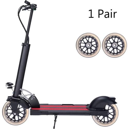 1 Pair 100mm Scooter Wheels Mute Replacement Wheels For Luggage Suitcase Baby Swing Car