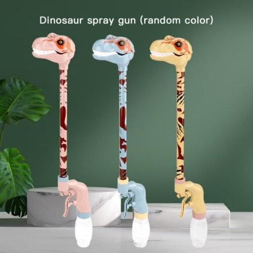 Unique-Shape Dinosaur And Durable Pump Outdoor Squirt Gun, Long-Range Shooting Water Pistol Toy For Pool/Beach/Yard/Party Play