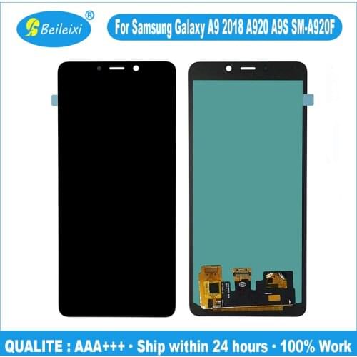 For Samsung Galaxy A9 2018 A920 A920N A9200 SM-A920F LCD Display Touch Panel Screen Digitizer Assembly
