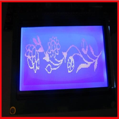 12864 LCD screen with font library LCD12864 LCD module LCM12864 control word ST7920