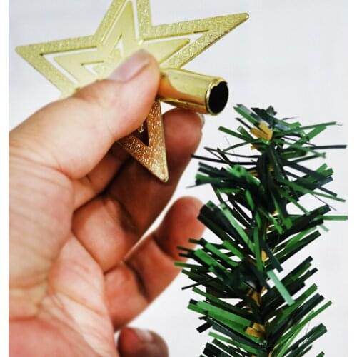 Navidad Decor 1pc 20 15 10cm Christmas Tree Top Star Xma Supplies Christmas Decoration for Home New Year Party Gifts Ornaments