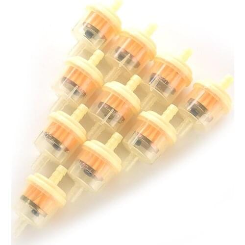 1PC Car Dirt Pocket Bike Oil Filter Petrol Gas Gasoline Liquid Fuel Filter For Scooter Motorcycle Motorbike Motor