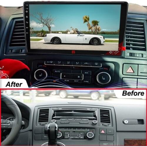 Android 10 Car Radio For VW Multivan 2008- 2014 Touch Screen Car Multimedia Video Player For VW Touareg Navigation Auto Audio
