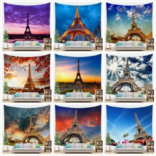 Tower Vintage Carpet Mat Wall Hanging Tapestry Boho Home Decor 100x70cm 150x130cm 150x150cm 200x150cm