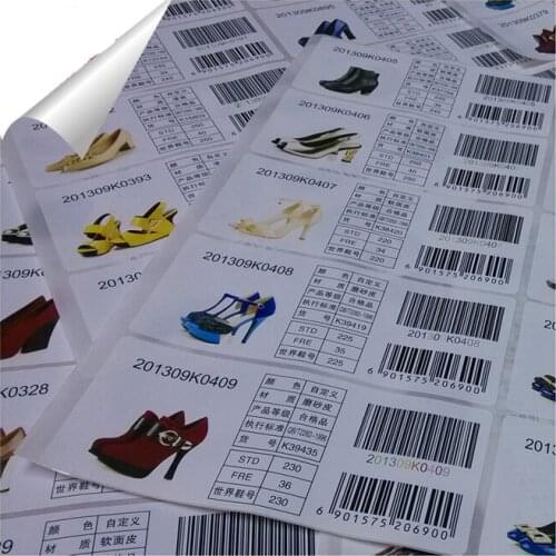 Printing waterproof adhesive water proof barcode label