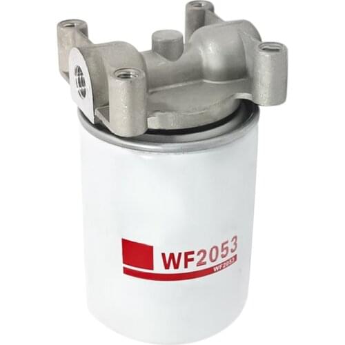 Coolant Filter WF2053 3318318 SX0807 Generator 153 Shangchai D6114 Dongfeng Excavator Water Filter Base Assembly