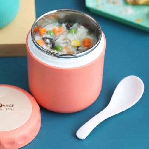 Stainless Steel Insulated Soup Cup, Sealed, Leak-proof Cup, Personality Soup Pot Cup