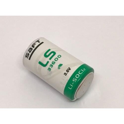 New Original France SAFT LS33600 D 3.6V Lithium Battery Non-rechargeable (LS33600) PLC Batteries LS 33600