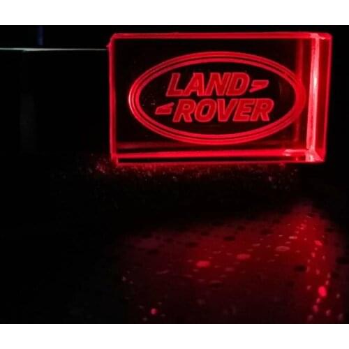 Car Logo LAND crystal ROVER metal USB flash drive pendrive 4GB 8GB 16GB 32GB 64GB 128GB External Storage memory stick u disk