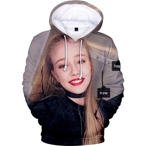 WAMNI Fashion Sidsel Boye Rasmussen Hooded Sweatshirt 3D Print Unisex Loose Hip Hop Hooded Sweatshirt Harajuku