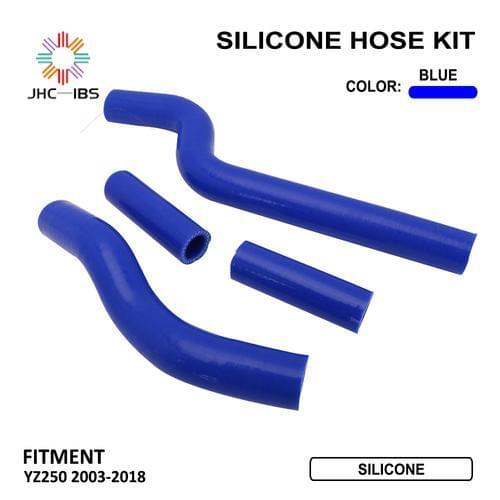 Motorcycle Silicone Radiator Coolant Hose Water Pipe For YZ250 YZ 250 2003-2011 2012 2013 2014 2015 2016 2017 2018 Dirt Bike