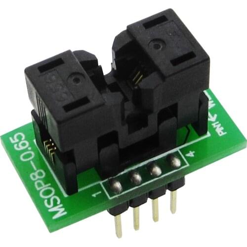 MSOP8 to DIP8 MCU Test IC socket Programmer adapter Socket