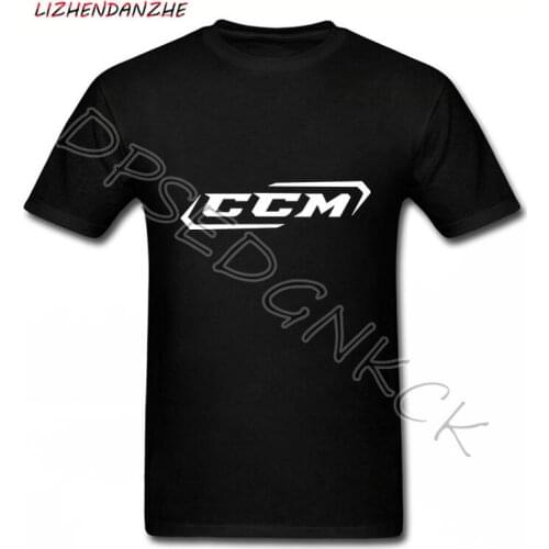 CCM logo Mens top T-shirt high quality free shipping classic fashion style creative T-shirt sports short sleeve 081
