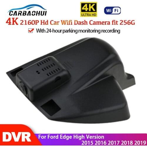 New ! 4K Car DVR Wifi Camera Full HD 2160P Dash Cam Video Recorder Original For Ford Edge High Version 2015 2016 2017 2018 2019