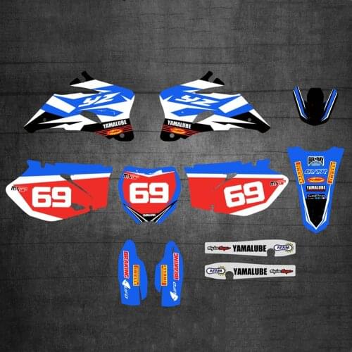 New Style TEAM GRAPHICS DECALS STICKERS Kits For Yamaha YZ250F YZ450F 2006 2007 2008 2009 YZF250 YZF450 YZF 250 450 YZ 250F 450F