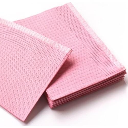 Salon Disposable Table Pad Protector 5 Pcs Nail Art Waterproof Desk Protector Mat 33*46cm Double-Layer Mat Manicure Table Pad