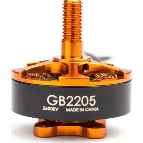 Official Emax Brushless Motor Emax GB2205 Excelvan GB2205 CW Brushless Motor for FPV RC Drone - Black 2600KV