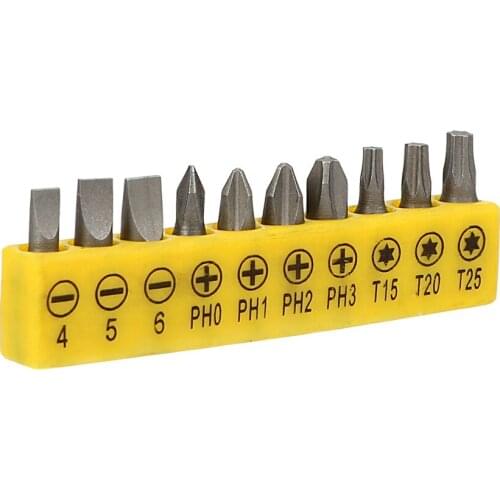 Hex Shank Screwdriver Bit Torx Hex Star Tamper Proof Screwdrivers Bit 11 in 1 Screwdriver Magnetic Extension Bit Holder