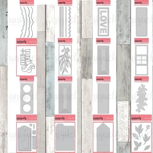 Panalisacraft 18 styles frame background words Metal Cutting Dies for DIY Scrapbooking/Card Making/Kids Fun Decoration Supplies