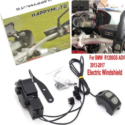 For BMW r1200gs ADV 2013-2017 waterfowl electric windshield wind wind elevator remote control switch