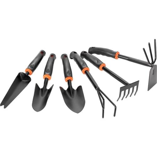 Garden tools Two-end hoe Dual-purpose hoe Five teeth Rake Shovel Outdoor hoe Flower shovel