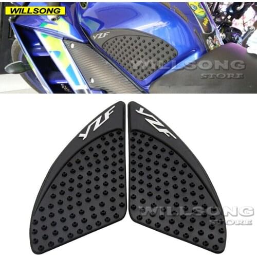 Silica Gel Anti Slip Sticker Fuel Tank Pad Side Knee Grip Protector For YAMAHA YZF R15/R25/R3 Motorcycle Accessories