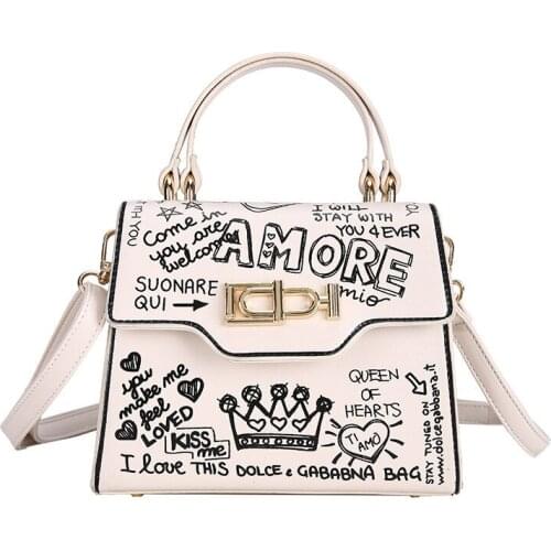 2021 Printing Crossbody Bags For Women Luxury Handbags Designer Famous Brand Bolsa Feminina Shoulder Bag Ladies Sac Main Leather