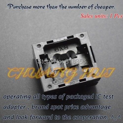 BGA24 test socket TFBGA24 IC SOCKET Pitch=1.0mm Size=6x8mm