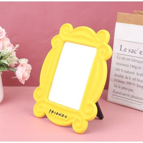 TV Series Friends Handmade Monica Door Frame Wood Yellow Photo Frames Collectible Home Decor Collection Cosplay Gift