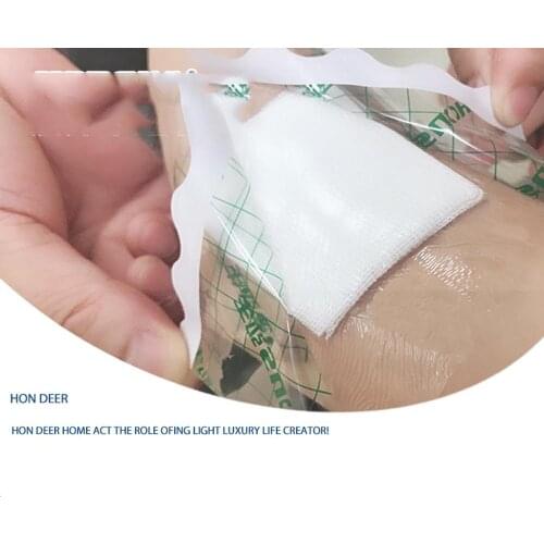 5/10 /15/20cmx5m High quality surgical waterproof wound dressing PU film tape roll transparent wound dressing tape roll