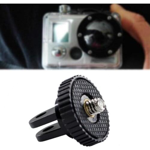 1pcs Mini Tripod Adapter Monopod Mount For Gopro Hero Sport 3+ Action Accessories For Gopro Camera 5 4 7 6 Y2H0