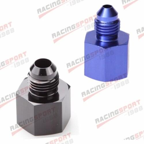 -12 AN AN12 12AN 12 Female To -10AN AN10 10AN 10 Male Flare Reducer BLACK/BLUE