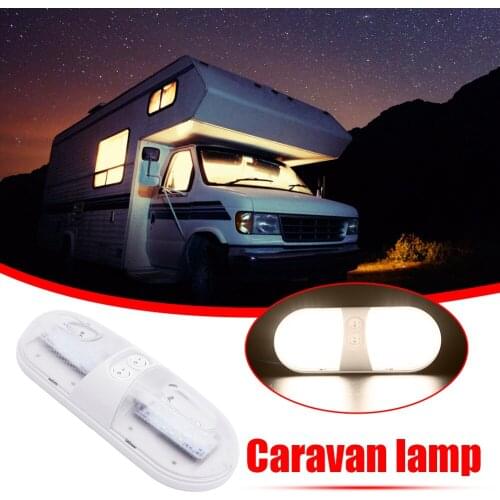 12V 48 Led Dome Light Top Light Switch For Rv Ocean Boat Camping Car Motorcycle Trailer Switch Caravan Accessories