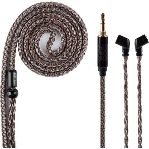 HiFiHear 16 Core Silver Plated Balanced Cable 2.5/3.5/4.4MM With MMCX/2PIN/QDC for BLON BL-01 BL-03 KZ EDX ZSTX CCA CA16 CKX C12