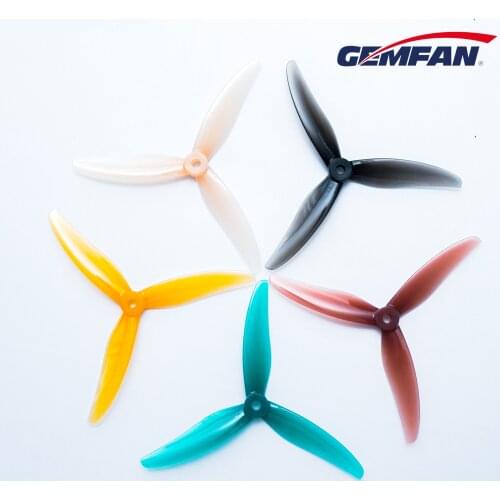2/6/10 Paris Gemfan F3S 3 Blade Propeller Colorful Options RC Acessory Parts Fast Response Powerful For FPV Racing Drone