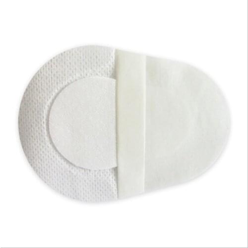 20 Pcs 8.2x5.7cm White Breathable Eye Patch Band Aid Medical Sterile Eye Pad Adhesive Bandages wound dressing First Aid Kits
