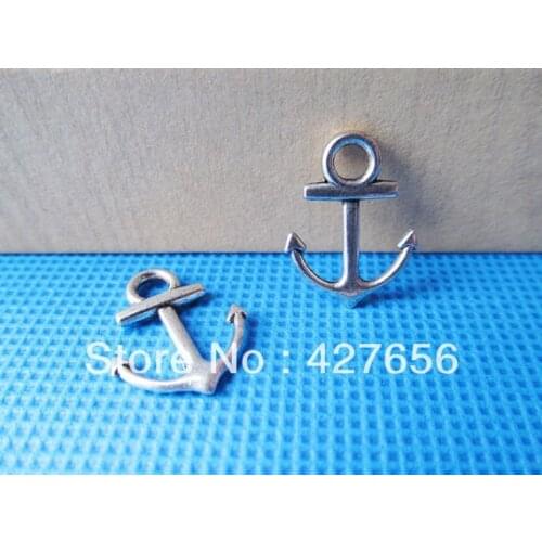 Free Shipping 200pcs Antique Silver/Bronze/Golden Anchor Connector Pendant Charm/Finding,for Bracelet,DIY Jewellry Accessory