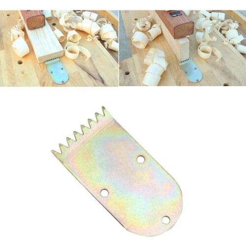 Carpenter hand planer Special tools galvanized iron Wooden board assistance locator 8 teeth sharp Hardware Accessories