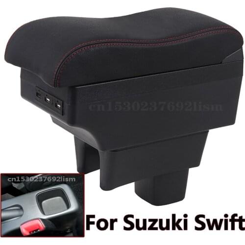 For Suzuki Swift Armrest box 2011 2014 2017 2018 2005-2020 Car armrest box car accessories interior storage box Retrofit parts