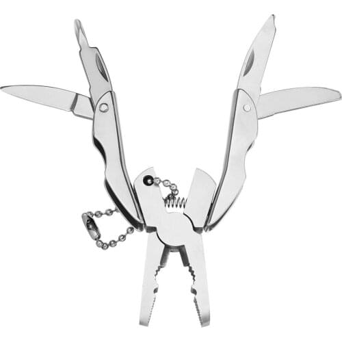 NICEYARD Mini Multitool Pliers Knife Screwdriver Keychain Multi Tool Outdoor Portable Hand Tool